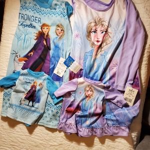 NWT 2 sets of Girl/18 in Doll Pajamas